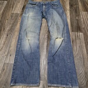 Levi's Silver Tab Baggy Carpenter Jeans size 32x34 Grunge Y2k Loose Fit